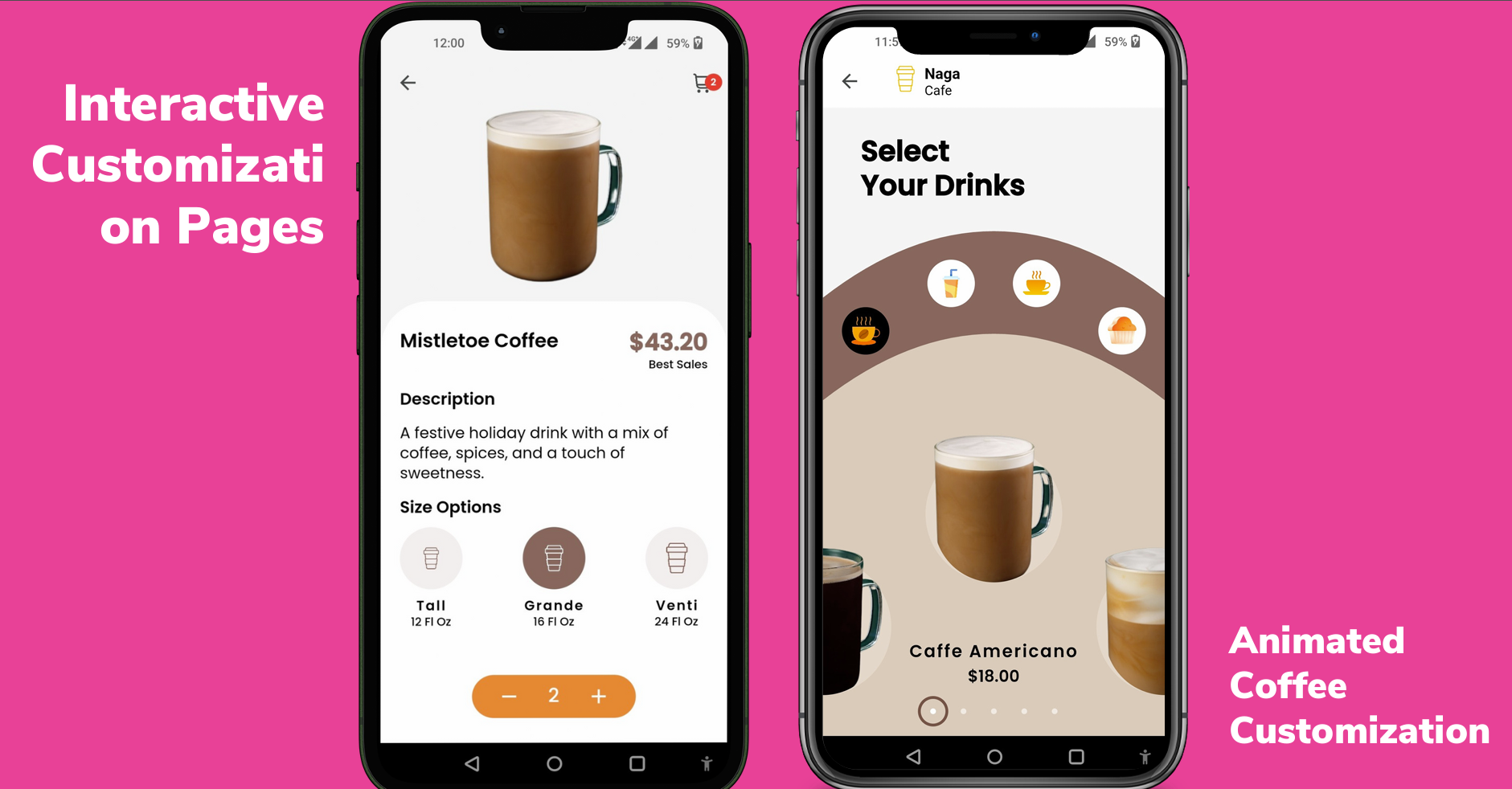 Food Delivery Demo Screen 3