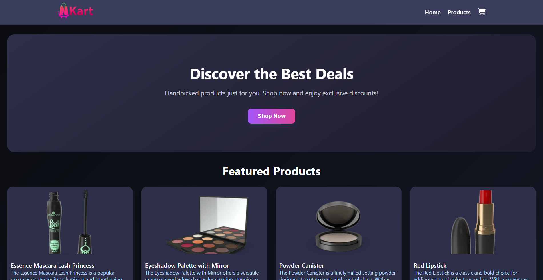 Grocery Website